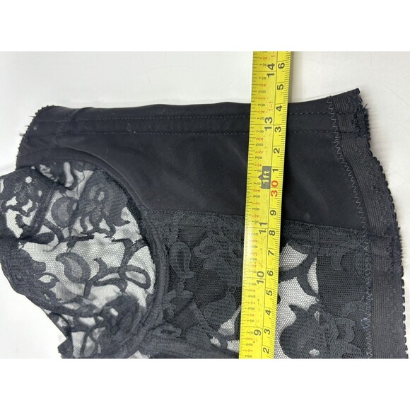 Vtg Bustier Corset Lace Underwire Strapless Adjustable Dolores for Poirette 38 - Picture 7 of 7